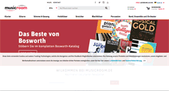 Desktop Screenshot of musicroom.de
